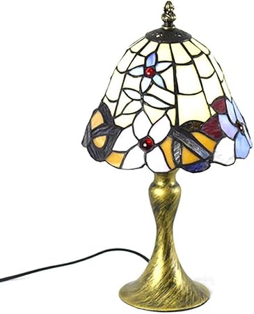 retro glass table lamp