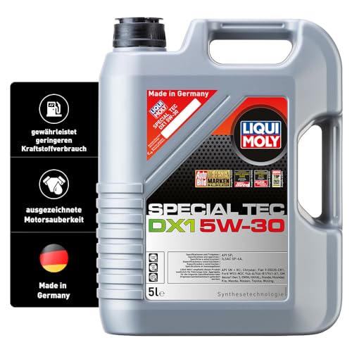 LIQUI MOLY Special Tec DX1 5W-30 | 5 L | Synthesetechnologie Motoröl | Art.-Nr.: 3766