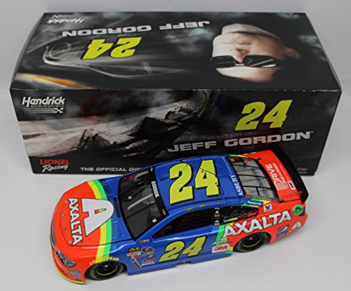 Lionel Racing Jeff Gordon #24 Axalta Rainbow 2015 Chevrolet SS NASCAR Diecast Car (1:24 Scale)