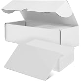 200pcs White NFC Cards Rewritable NTAG215 Blank NFC Tags Programmable PVC CardsSmart Card 504 Bytes Memory