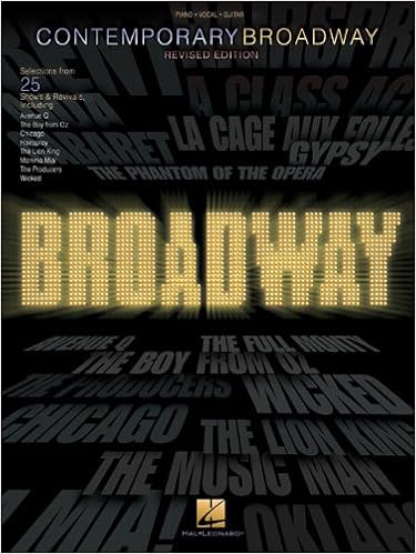 Contemporary Broadway Edition: P/V/G Contemporary Broadway Edition: P/V/G
