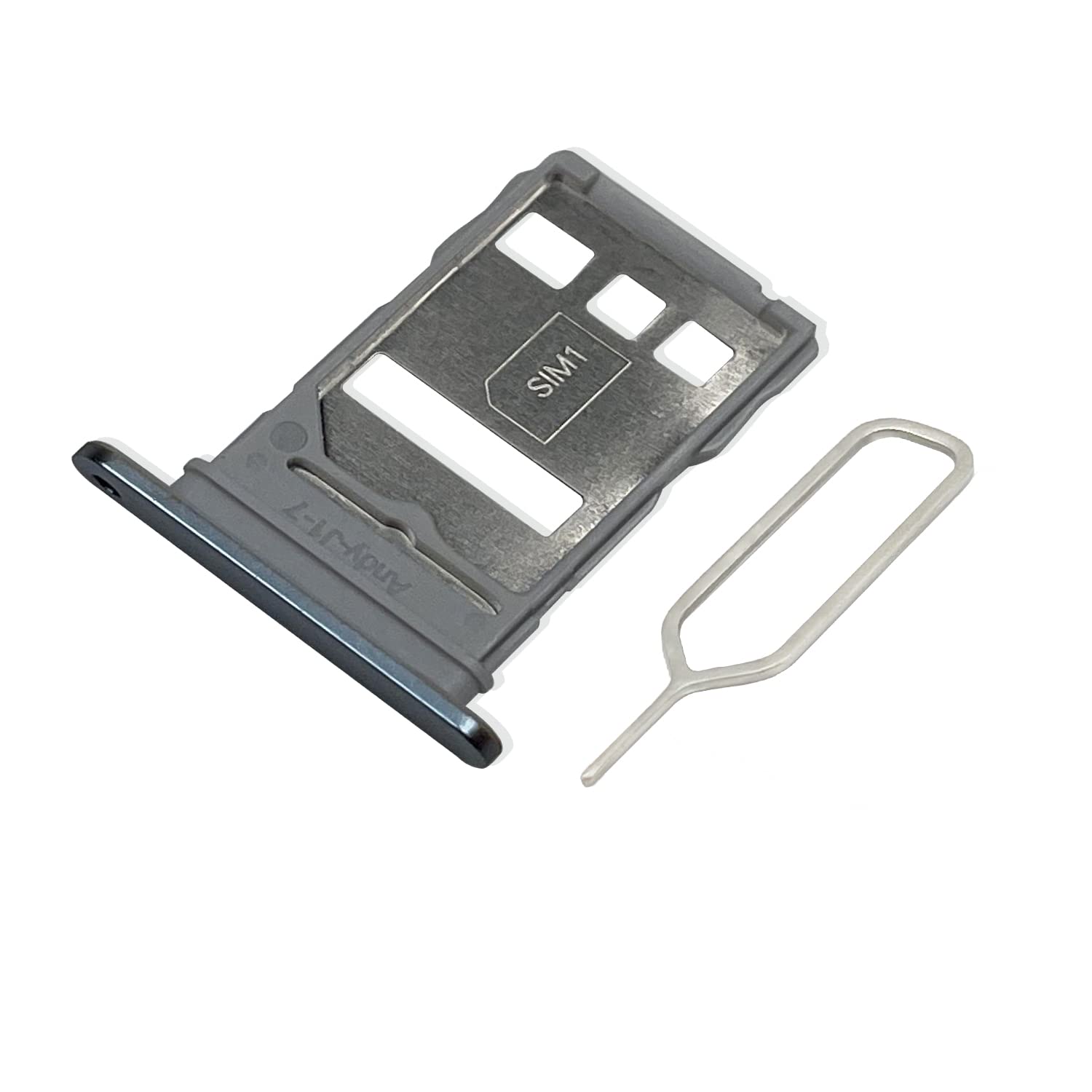 Eonpam Original DUAL SIM Card Slot Tray Holder Replacement for (Honor Magic4 Lite) Incl SIM Pin (Silver)