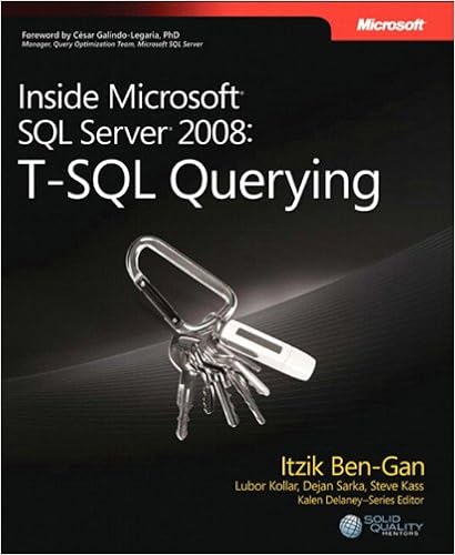 Amazoncom Inside Microsoft Sql Server 2008 T Sql Querying - 