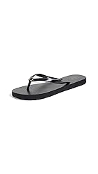 Tory Burch Thin Flip Flop Black Sandal