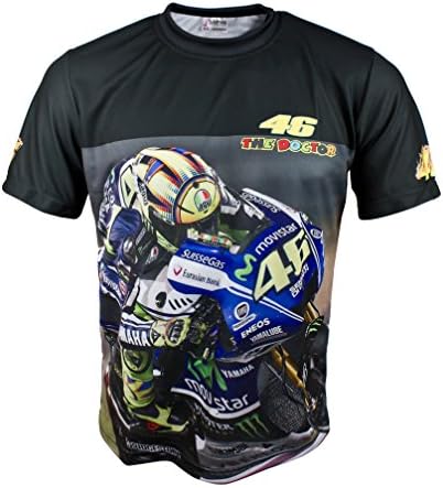 Valentino Rossi Vr46 the Doctor Graphics Tee T Shirt (XL)