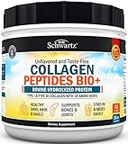 Collagen Peptides Protein Powder - Grass Fed, Pasture Raised with Aminos - Promotes Healthy Skin Hair & Nails - Bone & Joint Support - Hydrolyzed, Unflavored, Non GMO, Gluten Free - Easy to Mix -16 oz