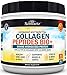 Collagen Peptides Protein Powder - Grass Fed, Pasture Raised with Aminos - Promotes Healthy Skin Hair & Nails - Bone & Joint Support - Hydrolyzed, Unflavored, Non GMO, Gluten Free - Easy to Mix -16 oz primary