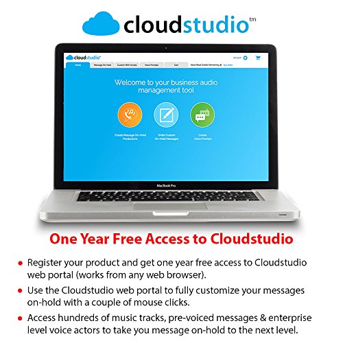 IntelliTouch OnHold Plus OHP8000 USB Flash Drive MP3 Music & Message