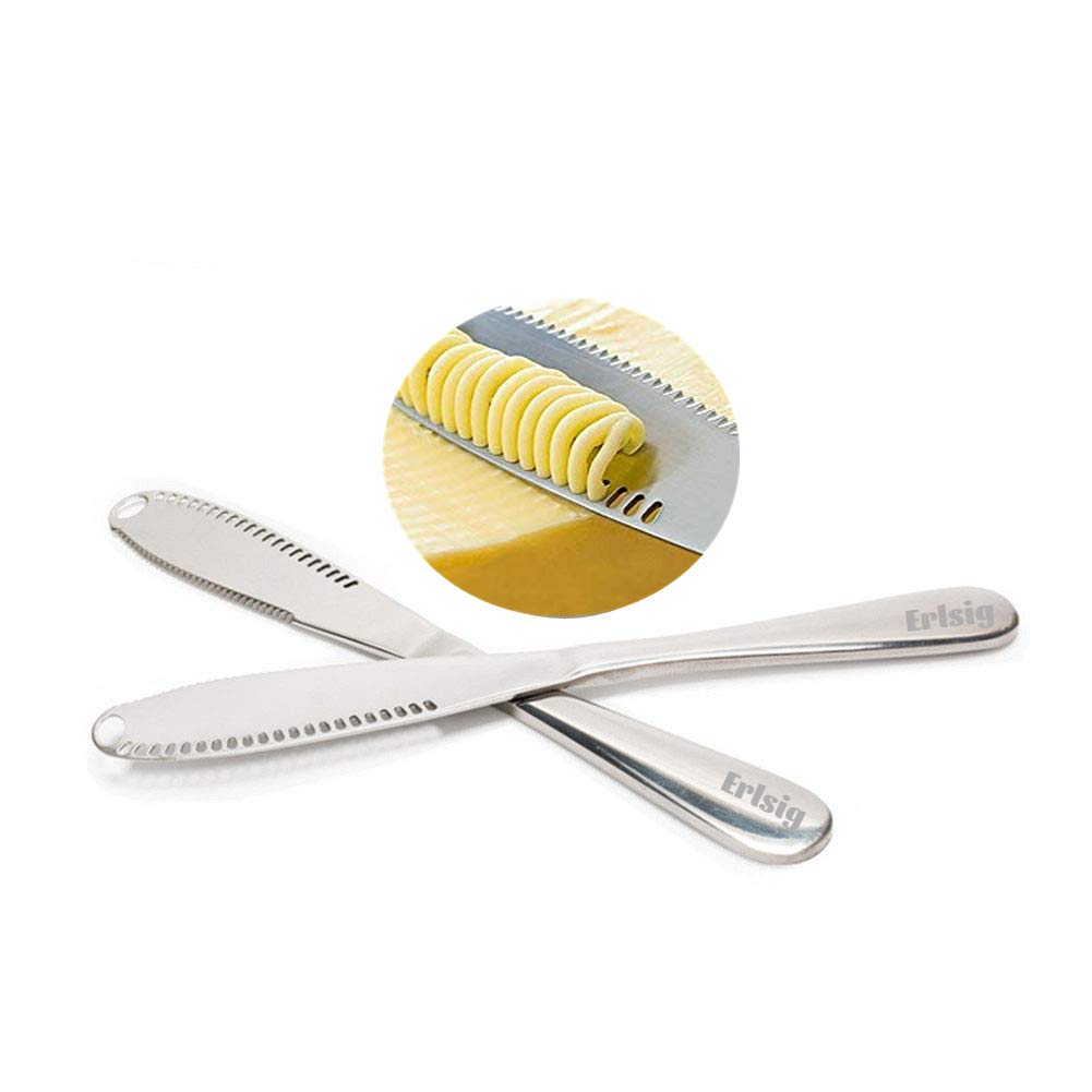 Set Colazione Legno Ulivo - Coltello Burro E Cucchiai Marmellata E Miele - Foto 3