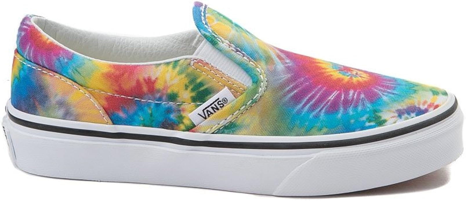vans slip on tie dye skate shoe