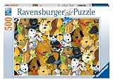 Quirky Dogs Jigsaw Puzzle, 500-Piece
