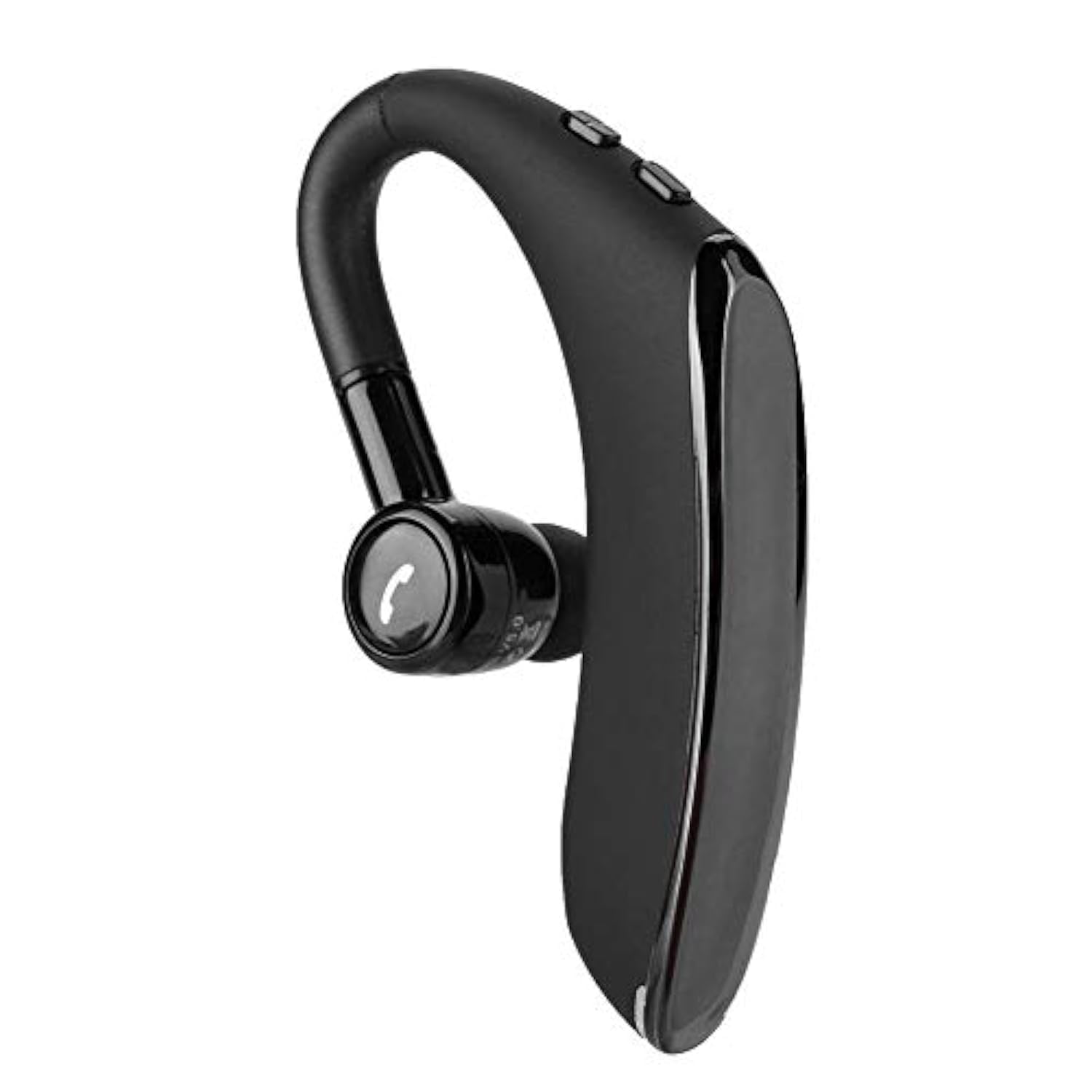 Bluetooth Headset, Wireless Bluetooth 5.0 Headset basse Stereo Earpiece Hands- Calling Business Headphone with 170mA Battery Rechargeable for iOS, Android.