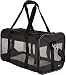 AmazonBasics Soft-Sided Mesh Pet Travel Carrier, Large (20 x 10 x 11 Inches), Black