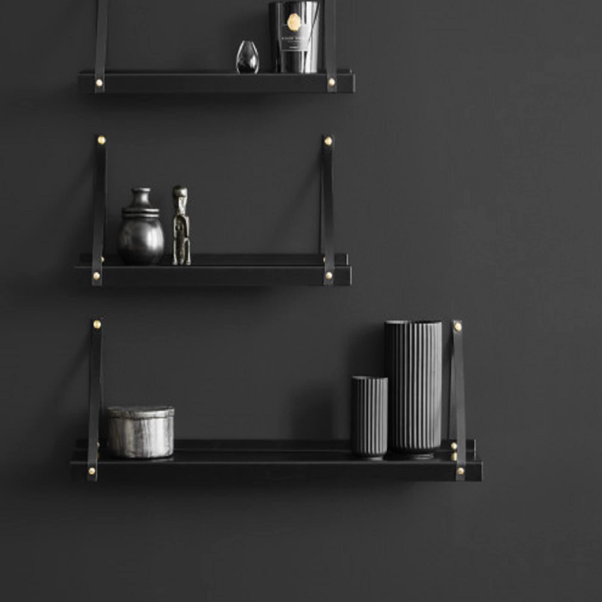 Lundqvist Copenhagen Shelfie Shelf No. 50 Black/Black