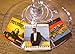 FortySevenGems Set of 6 Bruce Springsteen Album Cover Collection Wine Charms Mailed in a Gift Bag