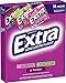 EXTRA Sugarfree Gum Variety Pack (Classic Bubble, Sweet Watermelon, Mixed Berry), 15 Pieces (18 Packs)