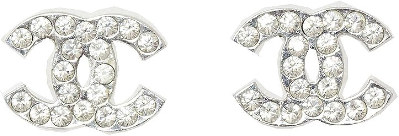Amazon Chanel シャネル ピアス 15年定番 ココマーク ラインストーン シルバーメッキ 中古 アクセサリー 腕時計 腕時計 通販