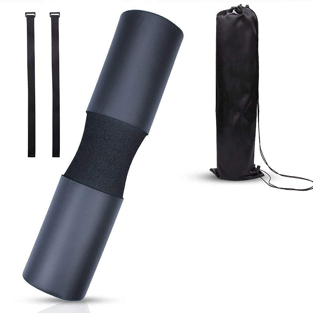 AutoMust Barbell Weight Pad Support Sponge for Squats, Lunges and Hip Thrusts, Neck and Shoulder Protective Pad Fits Olympic Standard Bars