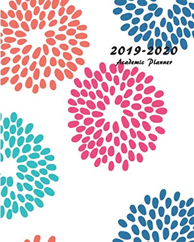 2019-2020 Academic Planner: Weekly and Monthly Calendar Schedule Organizer with Inspirational Quotes and Floral Cover, Volume 5 (July 2019 - June 2020) by Edward Planners