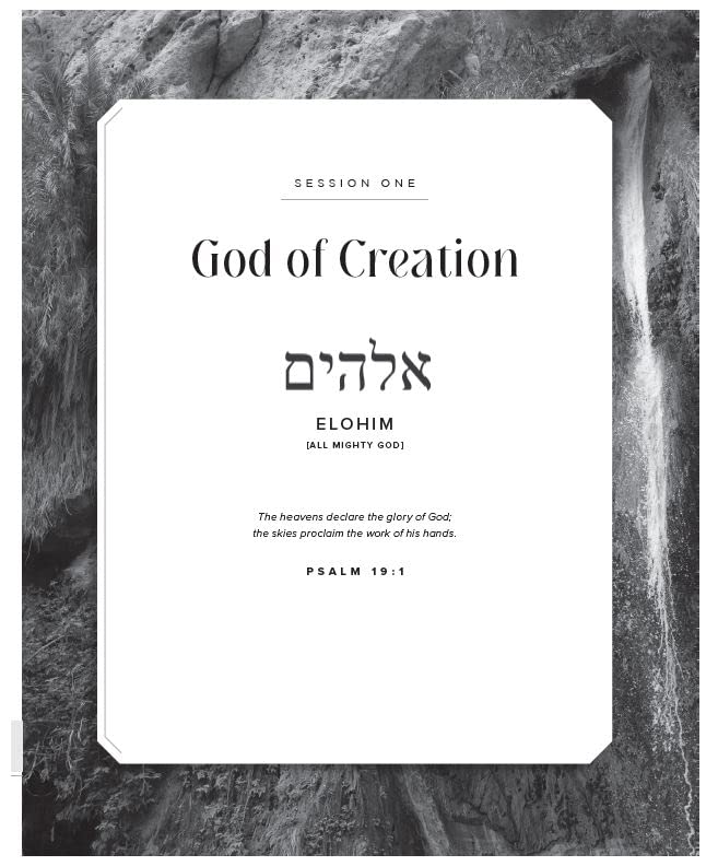 The God of His Word Bible Study Guide plus Streaming Video (God of The Way)