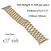 iiteeology Compatible with Apple Watch Band, 42mm 44mm Stainless Steel iWatch Band Link Bracelet with Adapters for Apple Watch Series 2 Series 1 - Champagne Gold