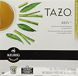 Starbucks Tazo Tea Zen Green Tea, 16 K-Cups for Keurig Brewers