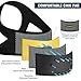 Anti Snoring Chin Strap - Effective Snore Chin Strap/Anti Snoring Devices for Men Women, Breathable & Comfortable Chin Strap for Sleeping (with Air Holes and Massage Magnets), Black