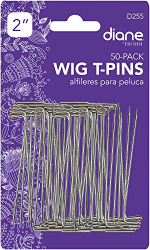 Diane Wig T Pins, 2 Inch, 50 Piece, 0.3 Pound