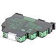 Murr Elektronik, 52102, MIRO 12,4 24VDC-2U Output Relay in: 24 VDC - Out: 250 VAC/DC / 6 A 2 C/O Contact - 12,4 mm Screw-Type Terminal
