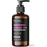 Matrixyl Synthe'6 Serum + Hyaluronic Acid, Anti-Aging, Hydrating facial Serum, Produce Collagen, Anti-Wrinkle, Fine Lines, Firming Serum - 4oz