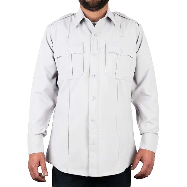 Amazon.com: First Class Polycotton Long Sleeve Uniform Shirt