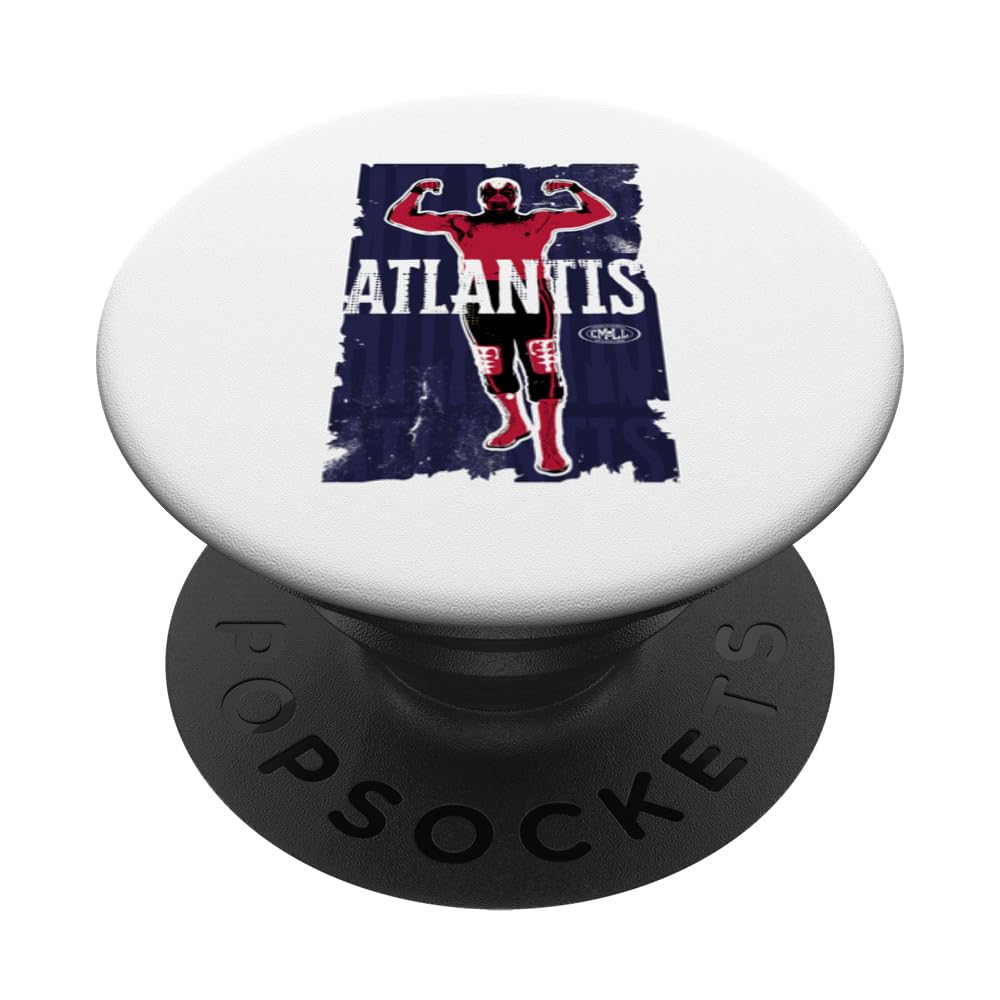 Atlantis, Mexican Luchador Ideal for men and women. PopSockets Swappable PopGrip