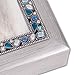 Cottage Garden I Know What Love is Because of You Aqua Jeweled Music Box Plays You Light Up My Life