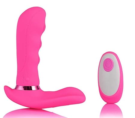 Weiblicher Masturbationsimpuls, der doppelte Schockstange unsichtbar trägt, tragende drahtlose Fernbedienung des Simulationsp
