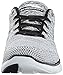 Skechers Sport Women's Flex Appeal 2.0 Fashion Sneaker, White/Black Knit, 9 M US