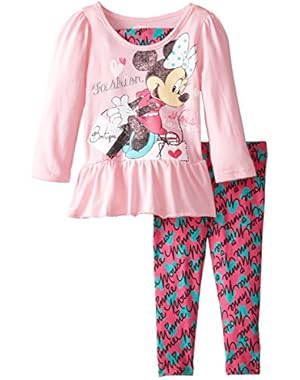 Baby Girls' 2 Piece Fashion Minnie Legging Set