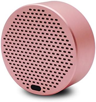 Portable Wireless Speaker,BOOMER VIVI Bluetooth Speaker with Built-in Mic and Micro SD Slot, Hands-Free Speakerphone, Powerful 5W Audio Driver for iPhon8/8Plus,iPhone X,iPad,Cellphone (Rose Gold)