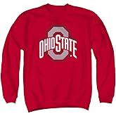 LOGOVISION The Ohio State University Official Distressed Primary Logo Unisex Adult Crewneck Sweatshirt