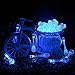 Outdoor String Light, BOYON Solar Fairy, Starry Lights Best for Garden, Patio, Party (2 Lighting Modes, 19.7ft, 30 Led, Blue)