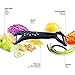 Smith & Oliver Multifunction Easy Grip Vegetable, Fruit & Potato Peeler, Julienne, Slicer + More, with Dual Ultra Sharp Stainless Steel Swivel Blades!
