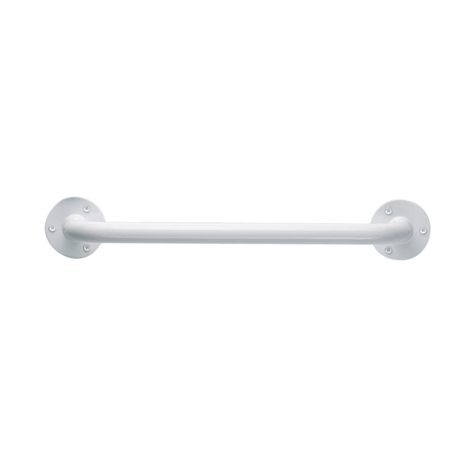 TATAY Straight white support handle, 40 cm, stainless steel, lacquered