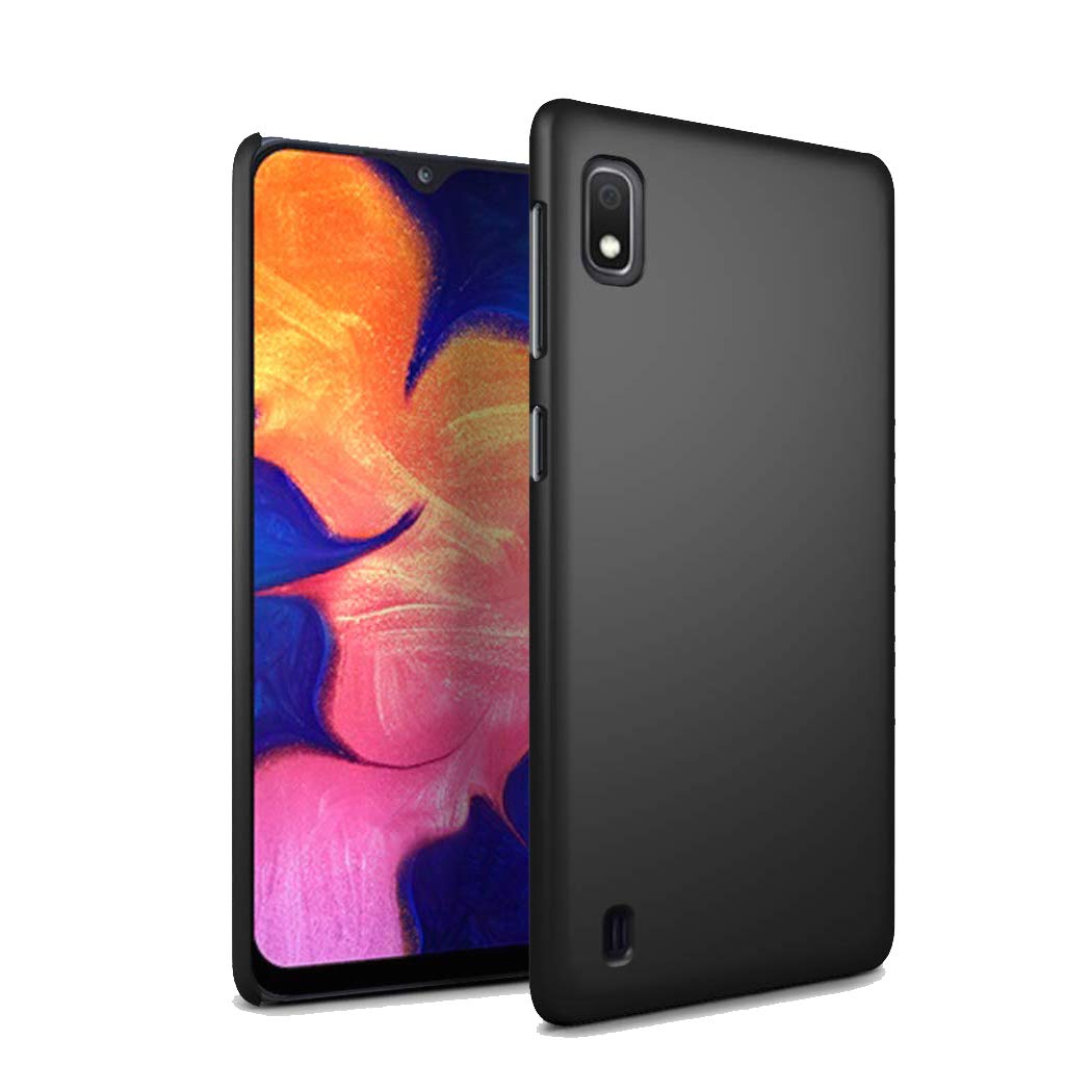 GAPlus Samsung Galaxy A10 Case - Galaxy A10 Ultra Slim Thin Armour Hard Case - Matte Rubberized Cover For Samsung Galaxy A10 (Black)