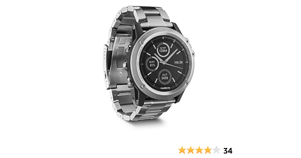 Garmin 010-01338-42 Fenix 3,Titanium/Sapphire GPS Watch,NA : Amazon.com.au:  Sports, Fitness \u0026 Outdoors