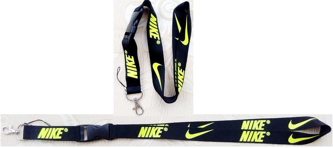 yellow nike lanyard