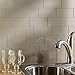 Aspect Peel and Stick Backsplash 3in x 6in Putty Glass Backsplash Tile for Kitchen and Bathrooms (8-Pack)