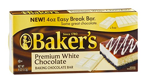 Bakers Premium White Baking Chocolate Bar, 4 Ounce -- 12 per case. - Thumbnail 2