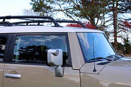 AntennaMastsRus - 2010-2015 Can-Am Spyder RT/RTS - 15" BLACK Custom Short Antenna Mast SPRING STEEL!!