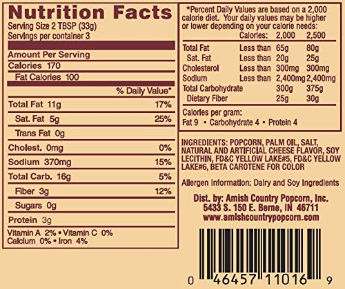 image for Amish Country Popcorn - Old Fashioned Microwave Popcorn - Gluten Free,