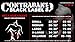 Contraband Black Label 4010 4inch Nylon Weight Lifting Belt w/ Velcro
