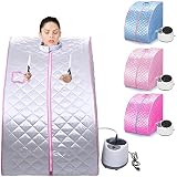Portable Therapeutic Steam Sauna Spa Full Body Slim Detox Weight Loss Indoor